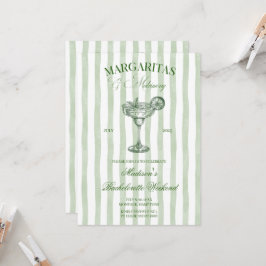 Margaritas and lime Bridal shower Inbjudningar