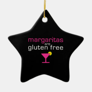 Margaritas är befriad från gulden julgransprydnad keramik