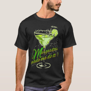 Margaritas gjorde mig till Cocktail Party Designer T Shirt