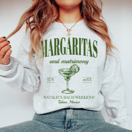 Margaritas och Personlig Bachelorette T Shirt