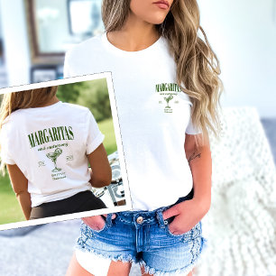 Margaritas och Personlig Bachelorette T Shirt