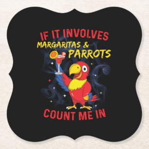 Margaritas & Parrots Underlägg Papper