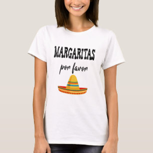 Margaritas Por Favor Cinco De Mayo 2021 T Shirt