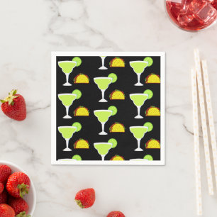 Margaritas + Tacos! Pappersservett