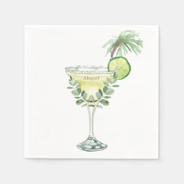 Margaritas Tropical Shower Pappersservett