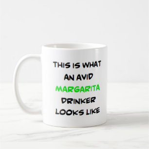 margaritatdrickare, levande kaffemugg