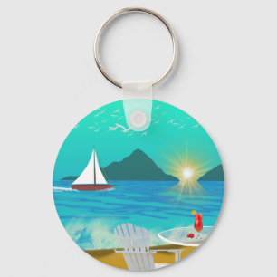 Margaritaville Nyckelring