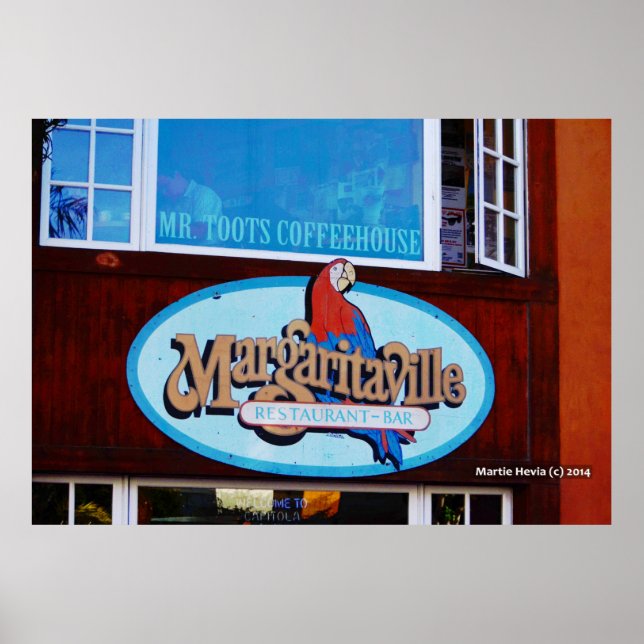 Margaritaville Restaurant & Pub Poster (Framsidan)