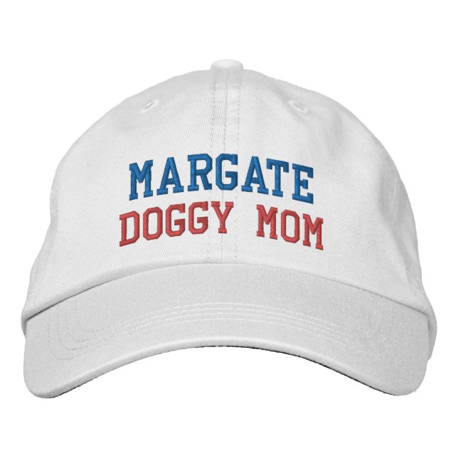 MARGATE DOGGY MAMMA Embroized Hat Broderad Keps (Framsida)