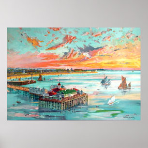 Margate England Vintage Affisch