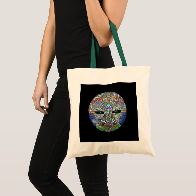 Marge Mosaic Mask Tygkasse (Framsida (produkt))