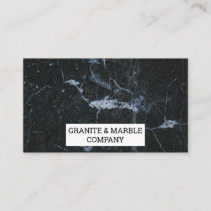 Marged Slab Granite Company Visitkort