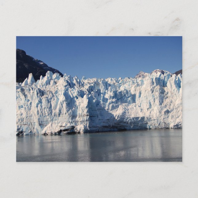 Margerie Glacier, Alaska Postcard Vykort (Framsida)