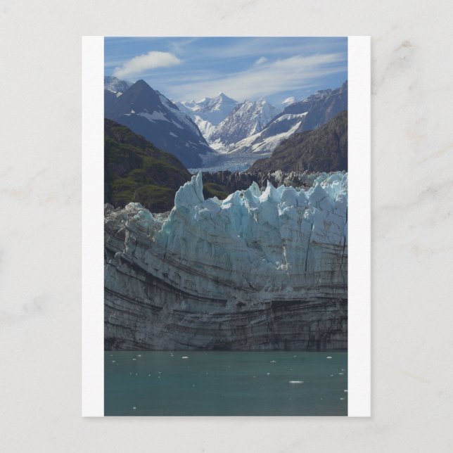 Margerie Glacier Alaska Vykort (Framsida)