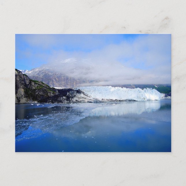 Margerie Glacier, Glacier Bay Alaska Postcard Vykort (Framsida)
