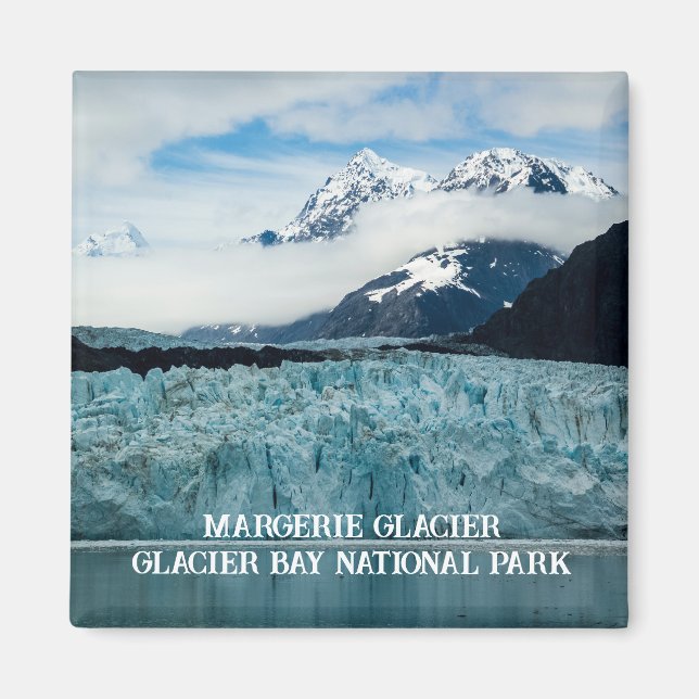 Margerie Glacier, Glacier Bay National Park Magnet (Framsidan)
