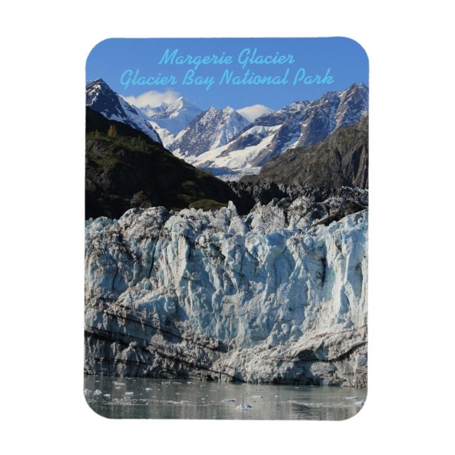 Margerie Glacier, Glacier Bay National Park Magnet (Vertikal)