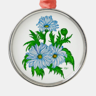 Margeriten Blume Julgransprydnad Metall