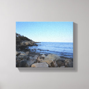 Marginal Way, Ogunexit, Maine Canvastryck