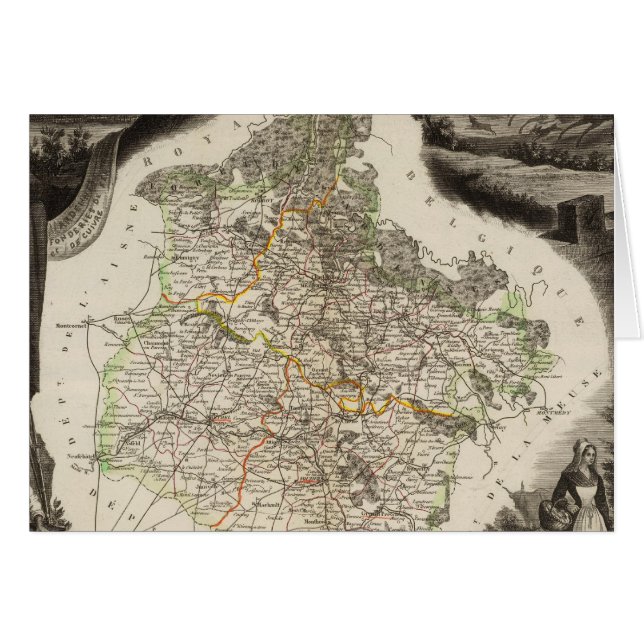 Marginalillustrationer Hälsningskort (Framsidan Horizontal)