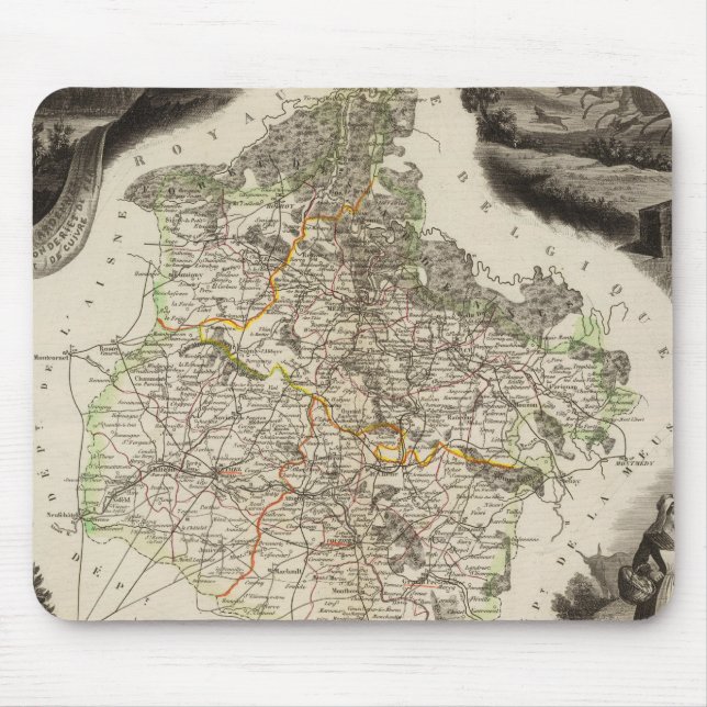 Marginalillustrationer Musmatta (Framsidan)