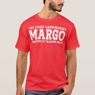 Margo Personal Namn Women Girl Funny Margo T Shirt
