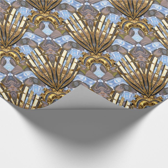 Margo Spray Modern Elegant jul Presentpapper (Hörn)