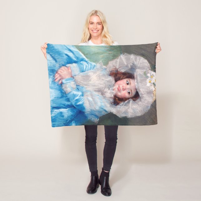 Margot i Blue, Mary Cassatt Fleecefilt (På plats)