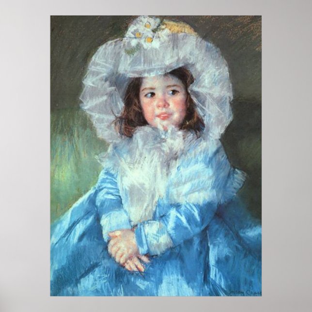 Margot i Blue, Mary Cassatt Poster (Framsidan)