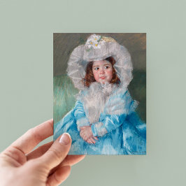 Margot i Blue | Mary Cassatt Vykort