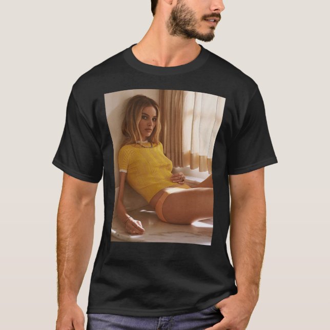 Margot Robbie Poster T Shirt (Framsida)