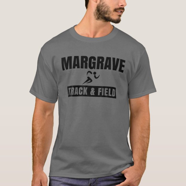 Margrave Track och Fält T Shirt (Framsida)