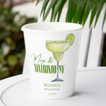 Margs and matrimony bröllopsdusch monogram