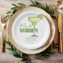 Margs and matrimony bröllopsdusch monogram