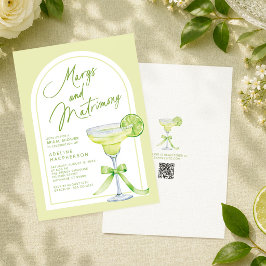 Margs And Matrimony Bröllopsfest Inbjudningar