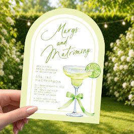 Margs And Matrimony Bröllopsfest Inbjudningar