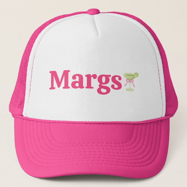 Margs Margaritas Matching Bachelorette Party Gift Keps (Framsida)
