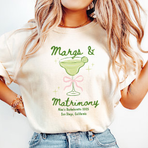 Margs & Matrimony Bachelorette Anpassningsbar Tee