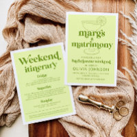 Margs & Matrimony Bachelorette Helg Itinerary