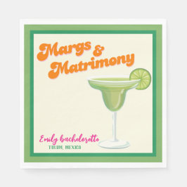 Margs & Matrimony Bachelorette Helg party Pappersservett