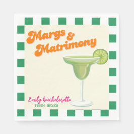 Margs & Matrimony Bachelorette Helg party Pappersservett