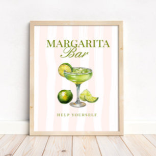 Margs & Matrimony Margarita Bar skylt