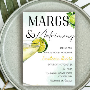 Margs & Matrimony Margarita Möhippa Inbjudningar