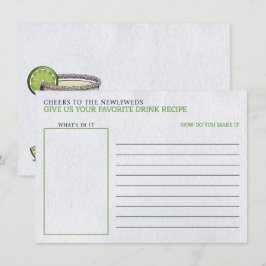 Margs & Matrimony Möhippa Drink Recipe Tilläggskort