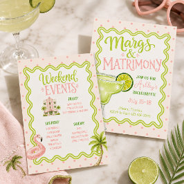 Margs & Matrimony Möhippa | Tropiska Tjejer Inbjudningar
