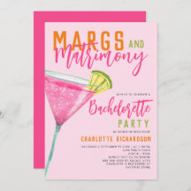 Margs & Matrimony Rosa Margarita Bachelorette Bash