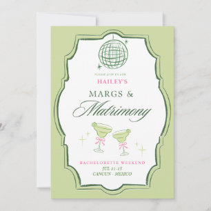 Margs & Matrimony Sällskapsdam Mötesgladhet Inbjudningar