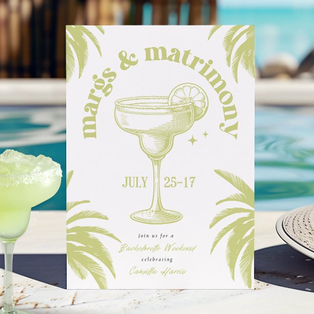 Margs & Matrimony Systerfest Weekend Itinerary  Inbjudningar (Skapare uppladdad)
