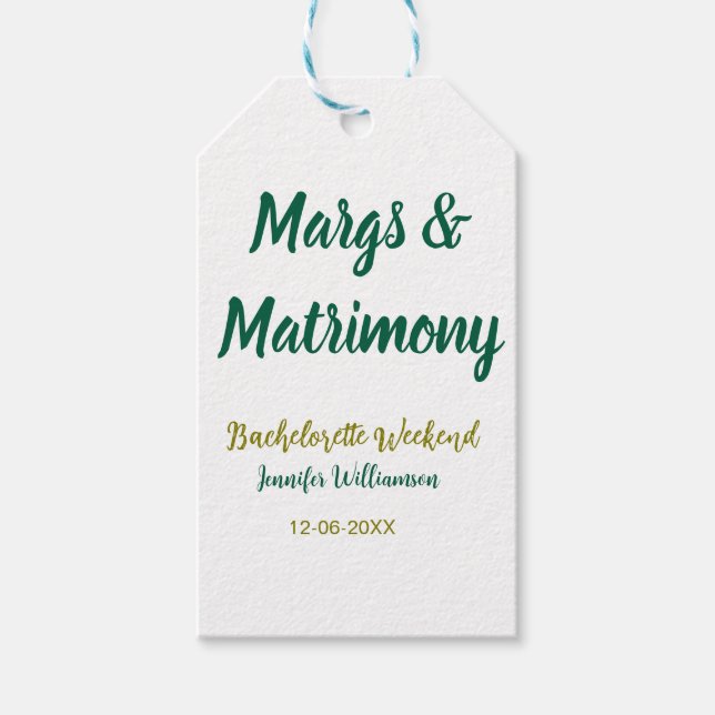 Margs och äktenskap ange namn datum möhippa presentetikett (Framsidan)