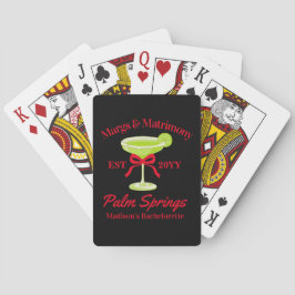 Margs och äktenskap Margaritas Möhippafest Casinokort